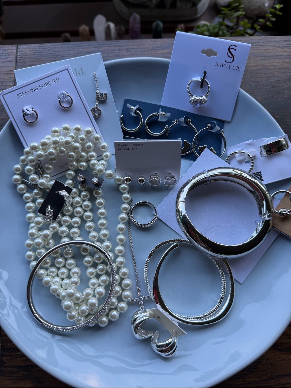 Silver Jewelry Lot 20 Piece Bundle - Picture 5 of 5